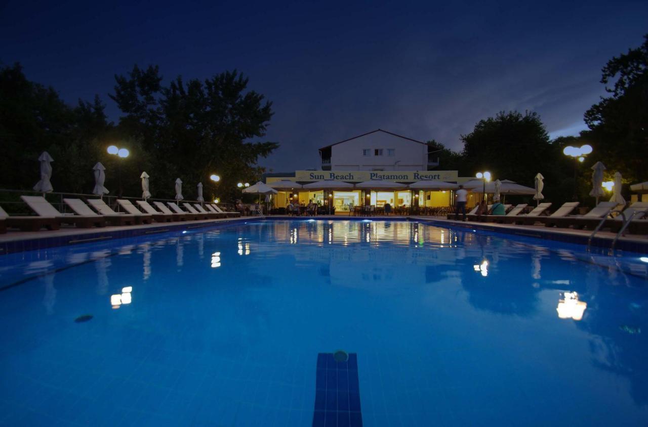 Sun Beach Hotel Πλαταμώνας Εξωτερικό φωτογραφία